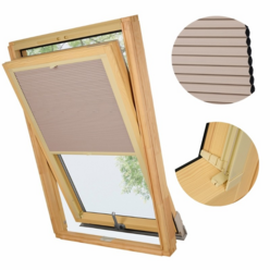 PLISA DACHOWA PLASTER MIODU DO OKNA VELUX MK08 TKANINA RÓŻ PROFIL BEŻ