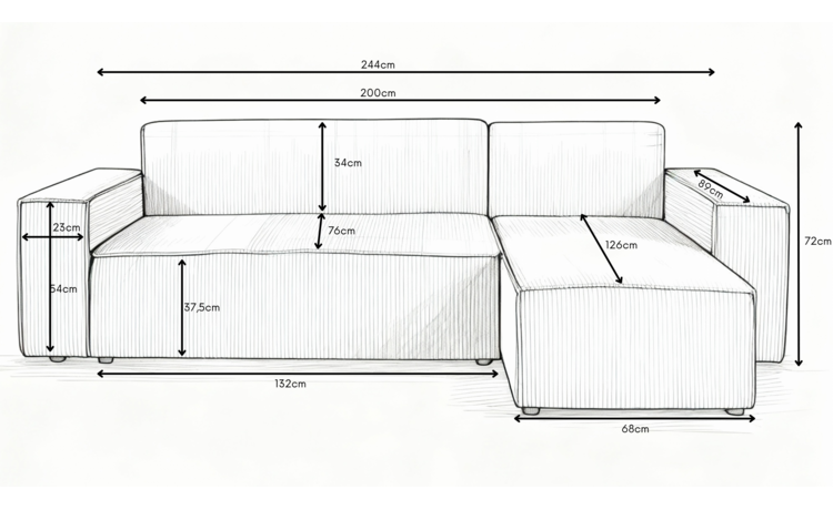 KANAPA ROZKŁADANA NAROŻNIK CIEMNA ZIELEŃ