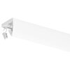 Maskownica do szyny 2+1 aluminiowej białej