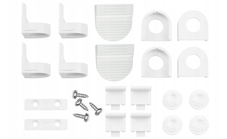 Mechanizm do Plis Rolet bezinwazyjnych biały