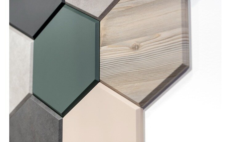 Panel ścienny Honeyline kojący beż 1001