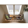 PLISA DACHOWA PLASTER MIODU DO OKNA VELUX MK06 TKANINA SZARA PROFIL SREBRNY ANODA