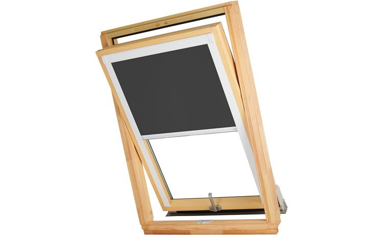 Roleta dachowa FAKRO 114x140 cm BIAŁA