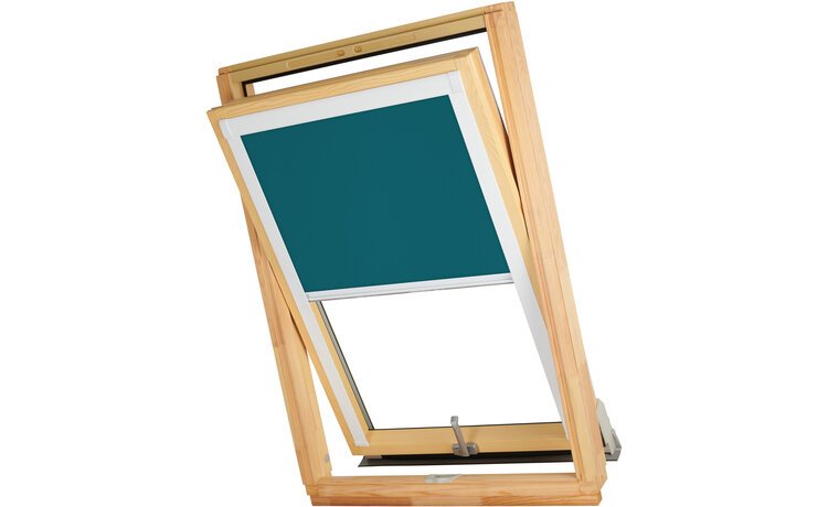 Roleta dachowa FAKRO 114x140 cm BIAŁA