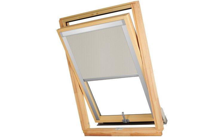 Roleta dachowa VELUX MK10 SREBRNA