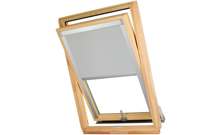 Roleta dachowa VELUX SK06 SREBRNA