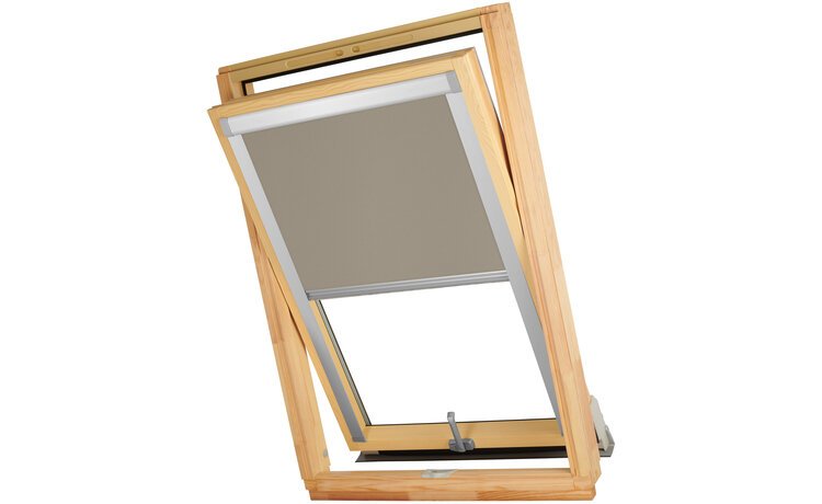 Roleta dachowa VELUX SK06 SREBRNA