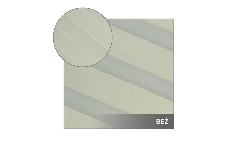 ROLETA DZIEŃ NOC SOFT BEZINWAZYJNA BEŻOWY