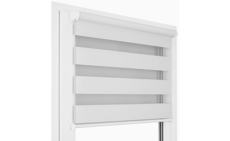 ROLETA DZIEŃ NOC SOFT BEZINWAZYJNA  BIAŁA