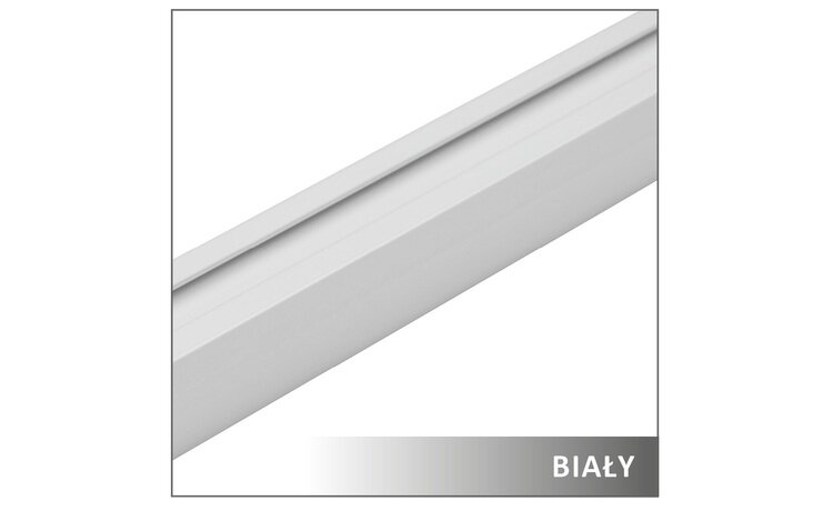 Roleta plisowana klasyczna 0800MK BIAŁY profil Biały