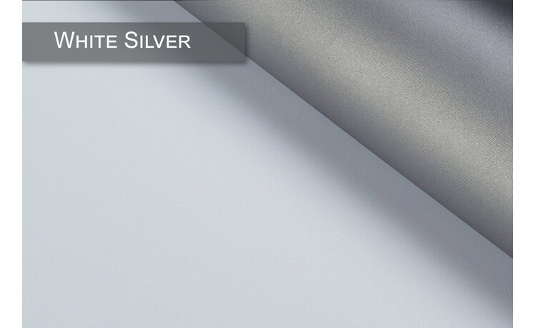 TKANINA DO ROLET TERMO KOLOR WHITE SILVER