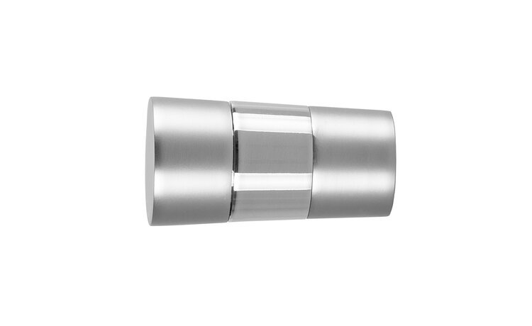 Zakończenie do karnisza fi 19 Doris chrom mat - 2szt