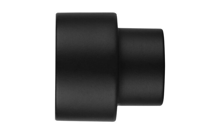 Zakończenie do karnisza fi 19 Slick czarny mat - 2szt