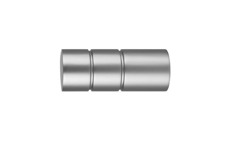 Zakończenie do karnisza fi 25 Cylinder chrom mat - 2szt