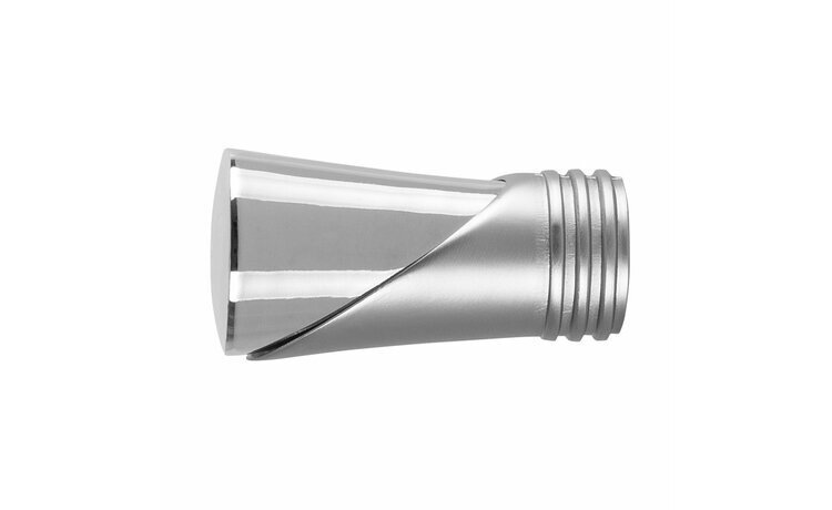 Zakończenie do karnisza fi 25 Duncan chrom mat - 2szt