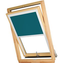 Roleta dachowa FAKRO 66x140 cm BIAŁA