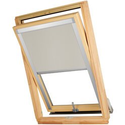 Roleta dachowa VELUX F08 SREBRNA