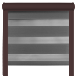Roleta dzień noc w kasecie aluminiowej Grafit