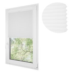 Roleta plisowana klasyczna 0800MK BIAŁY profil Biały