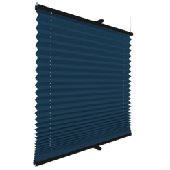 Roleta plisowana klasyczna 673MK GRANAT profil Antracytowy