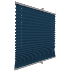 Roleta plisowana klasyczna 673MK GRANAT profil Srebrny