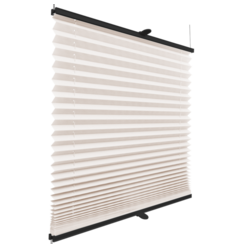 Roleta plisowana klasyczna Krem profil Antracytowy