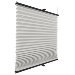 Roleta plisowana klasyczna Stalowa profil Antracytowy