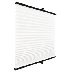 Roleta plisowana termiczna 0800MT BIAŁY profil Antracytowy