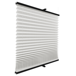 Roleta plisowana termiczna 558MT STALOWY profil Antracytowy