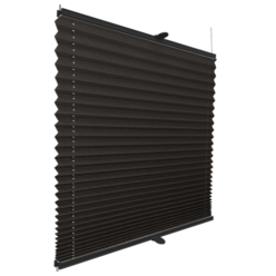 Roleta plisowana termiczna Anthracite Silver profil Antracytowy