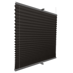 Roleta plisowana termiczna Anthracite Silver profil Szary