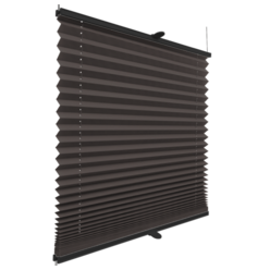 Roleta plisowana termiczna Graphite Silver profil Antracytowy