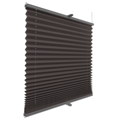 Roleta plisowana termiczna Graphite Silver profil Szary