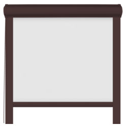 Roleta termiczna w kasecie aluminiowej White Silver
