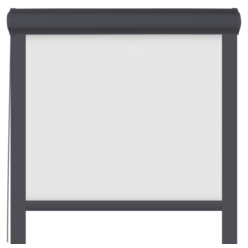Roleta termiczna w kasecie aluminiowej White Silver