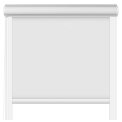 Roleta termiczna w kasecie aluminiowej White Silver