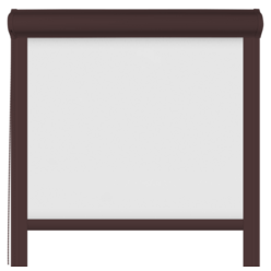Roleta termiczna w kasecie aluminiowej White Silver
