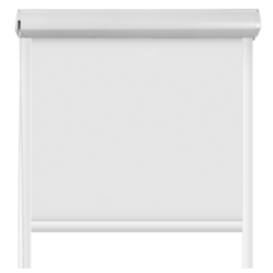 Roleta termiczna w kasecie PCV White Silver