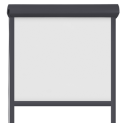 Roleta termiczna w kasecie PCV White Silver