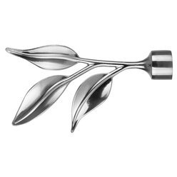 Zakończenie do karnisza fi 19 Bawaro efekt stali - 2szt