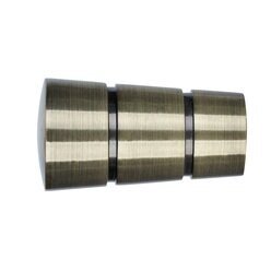 Zakończenie do karnisza fi 19 Walec Basic złoto antyk - 2szt